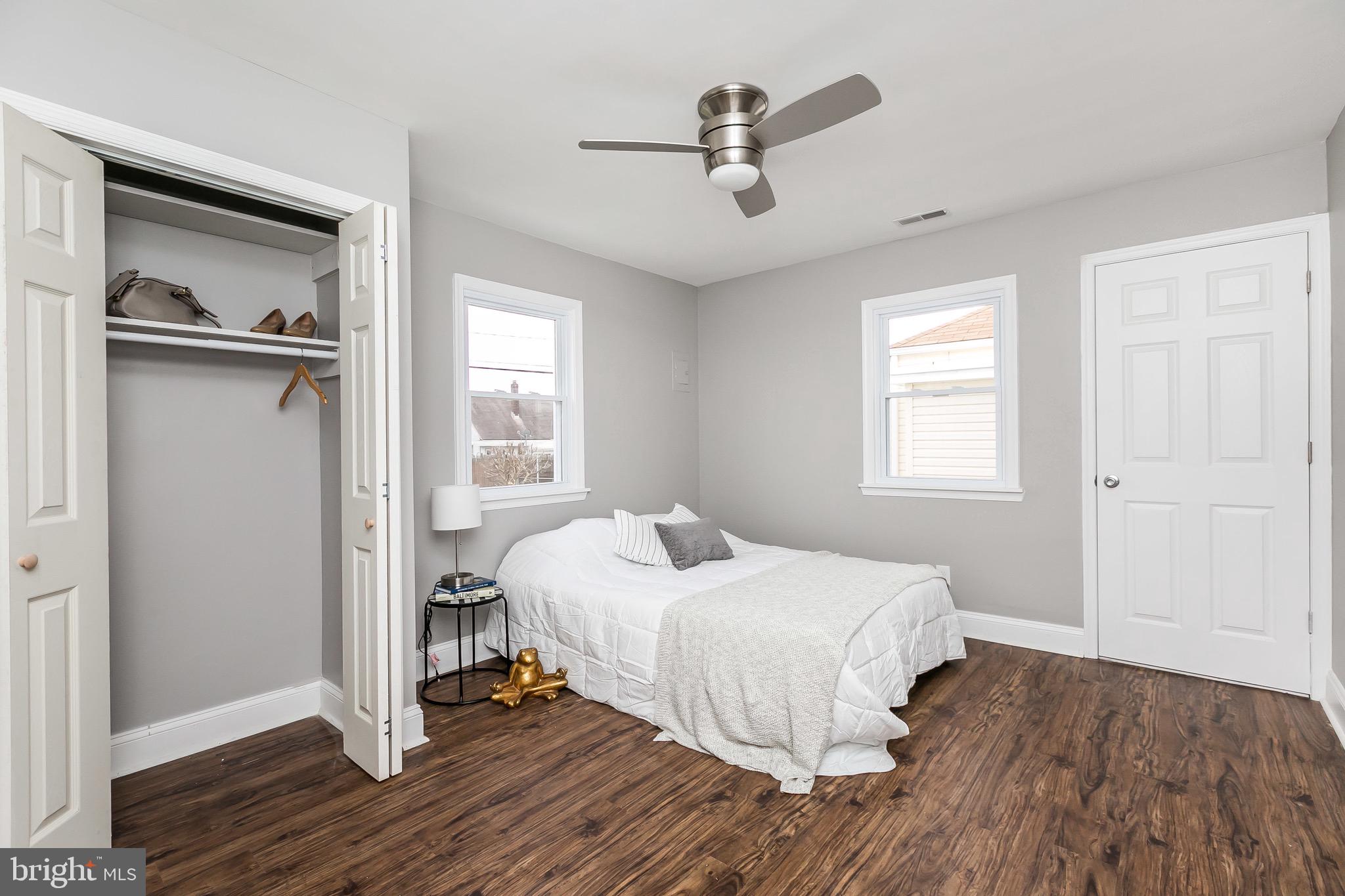 1710 Leslie Road Baltimore, MD 21222 - Photo 22 of 33 Custom closets in bedrooms for ample storage