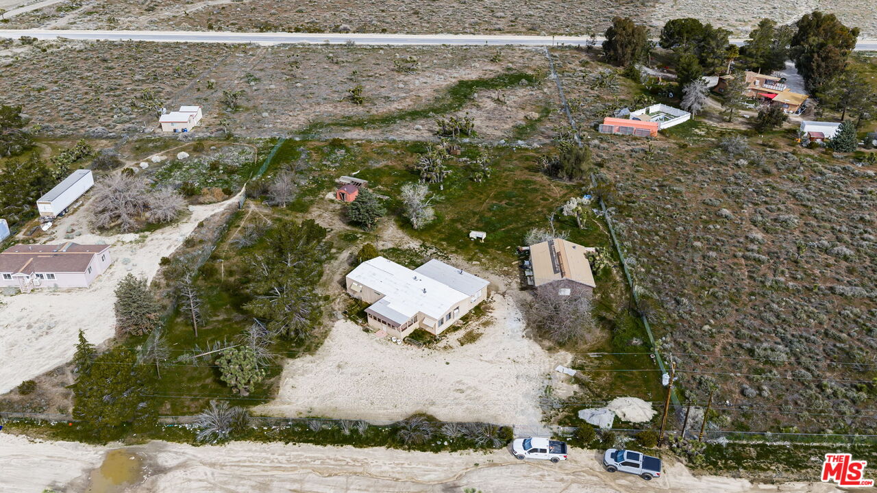 4388 Amador Road Phelan, CA 92371 - Photo 46 of 56 a aerial view of a house with a yard