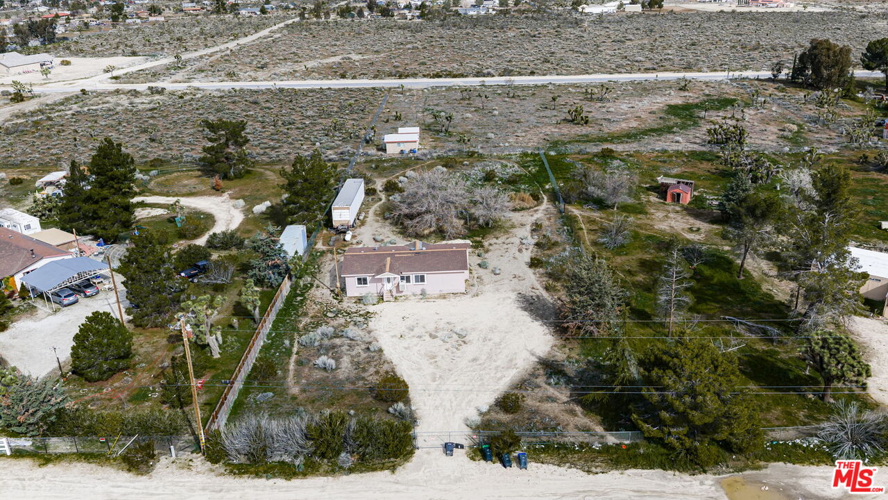 4388 Amador Road Phelan, CA 92371 - Photo 51 of 53 an aerial view of residential house with outdoor space