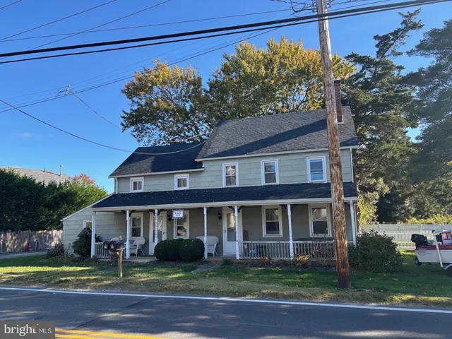 a car parked in front of a house