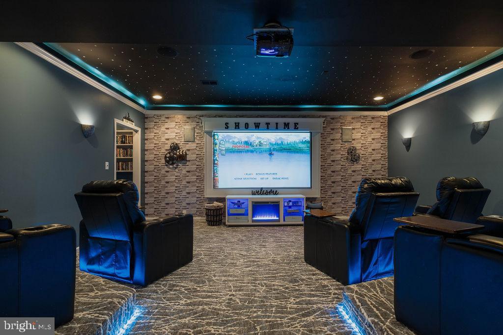 7609 Baileys Road Spotsylvania, VA 22551 - Photo 4 of 111 Theater room on lower level