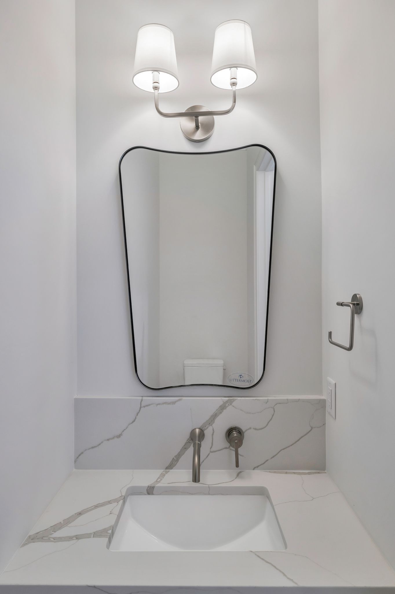 6037 Whitman Road, Unit 203 Franklin, TN 37064 - Photo 11 of 52 a bathroom with a sink and mirror