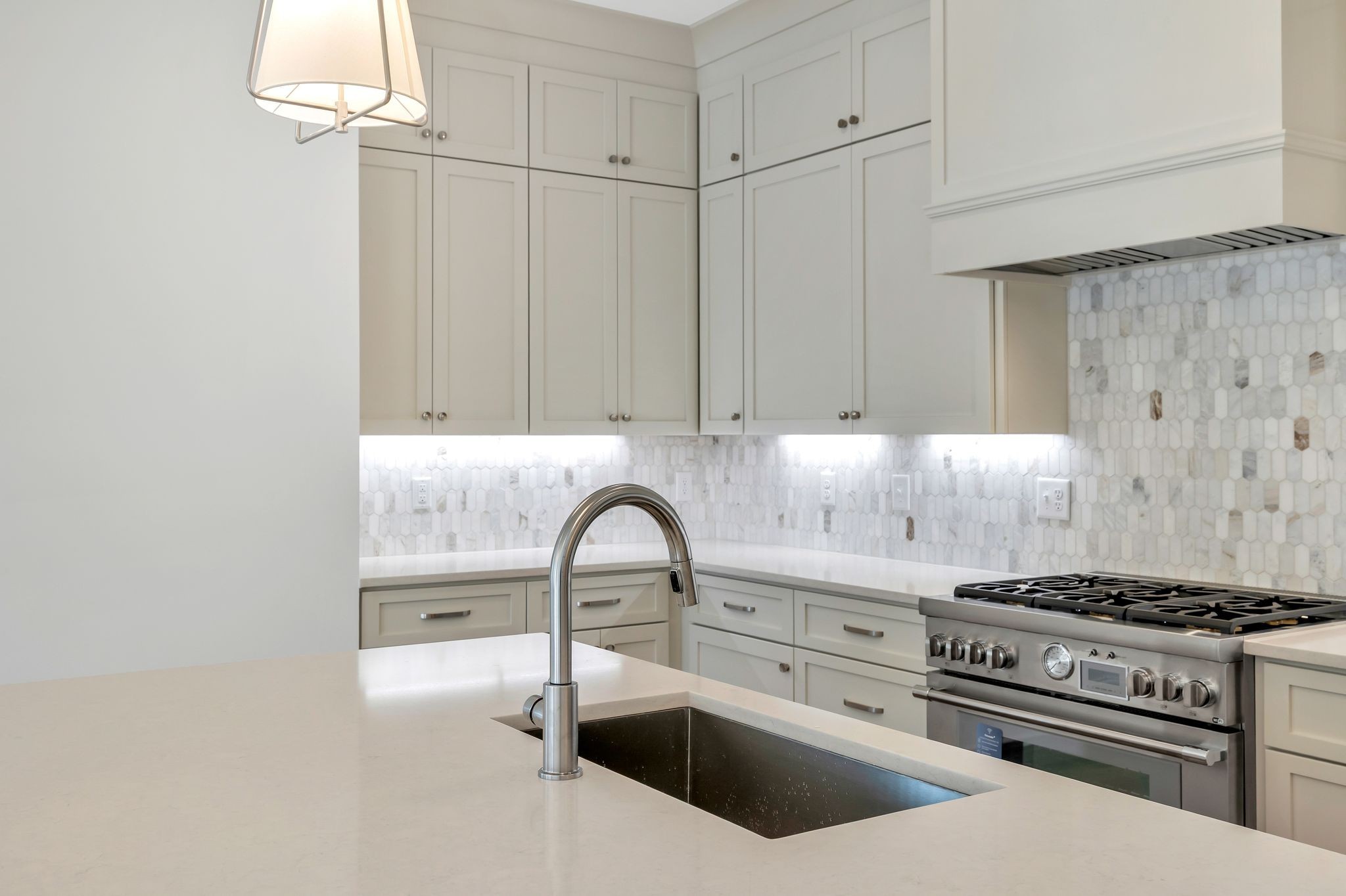 6037 Whitman Road, Unit 203 Franklin, TN 37064 - Photo 14 of 52 a kitchen with granite countertop a sink stainless steel appliances and cabinets