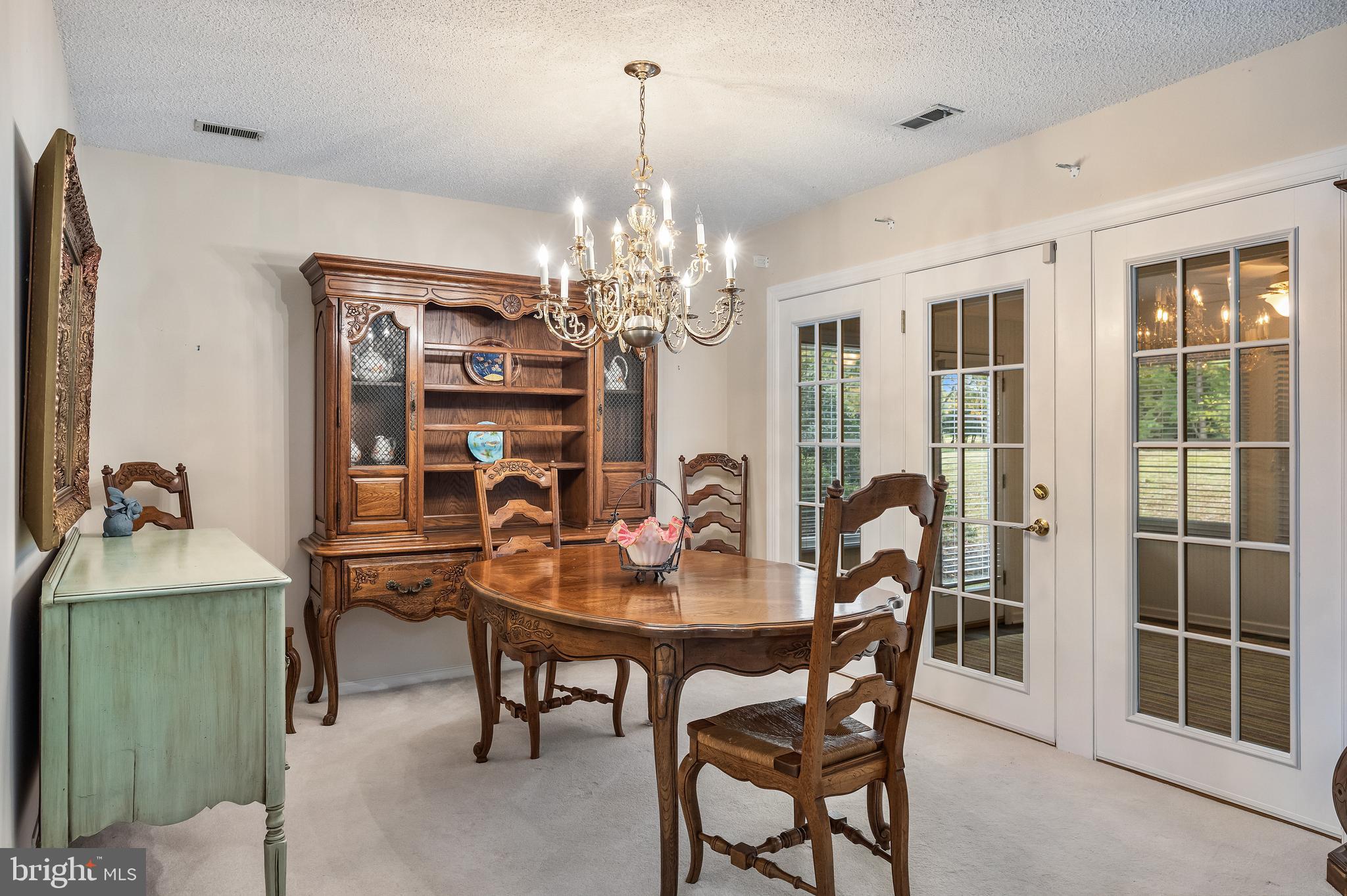 2 Nantucket Court Medford, NJ 08055 - Photo 10 of 32 Dining room with chandelier