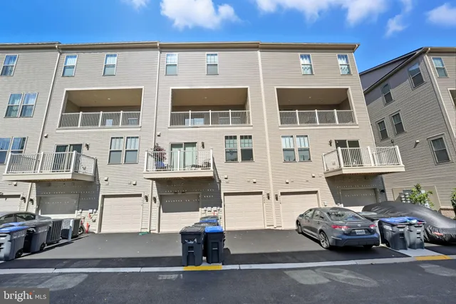a car parked in front of a building