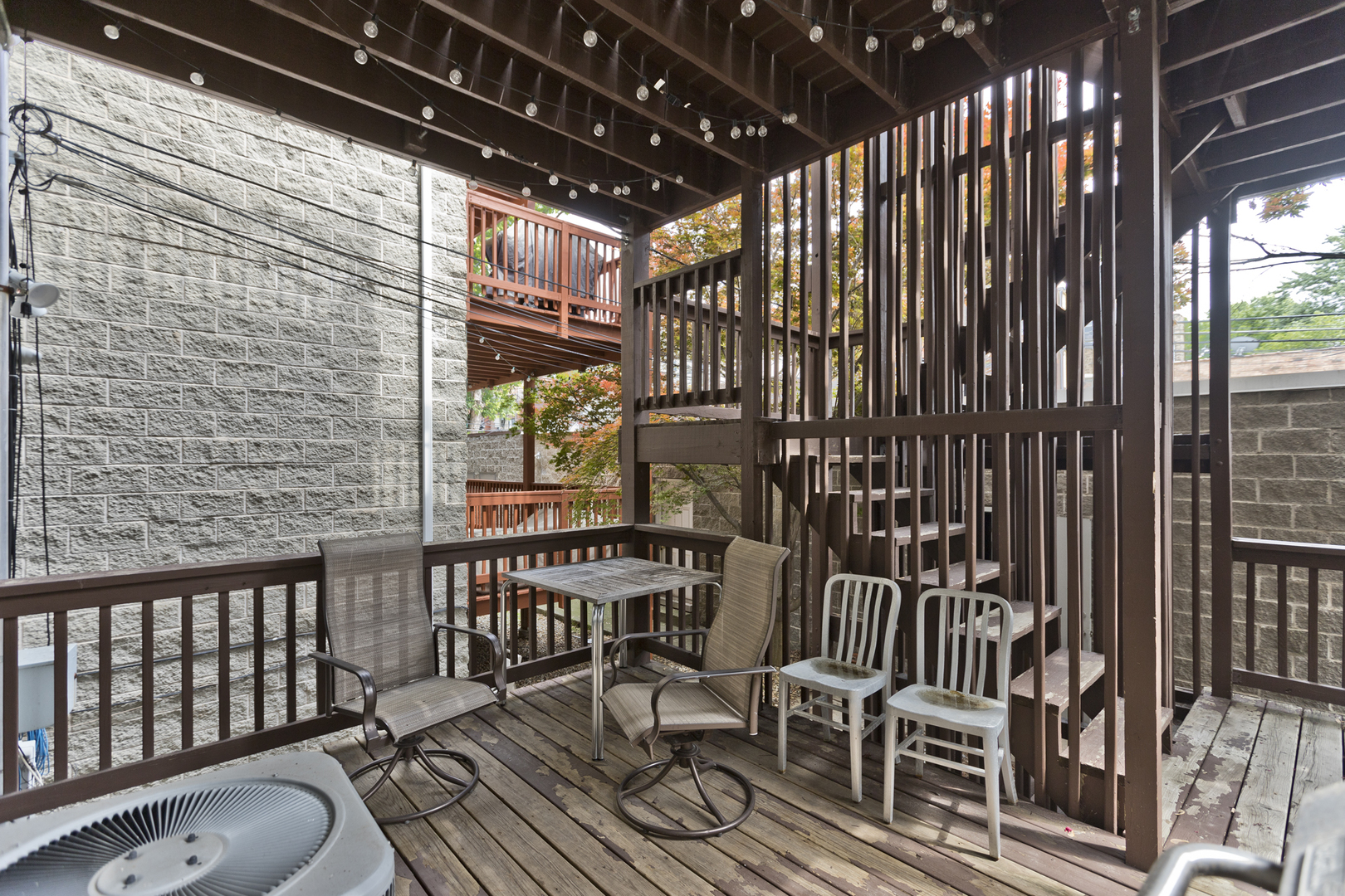 Undisclosed Address Chicago, IL 60614 - Photo 14 of 21 a balcony with chairs