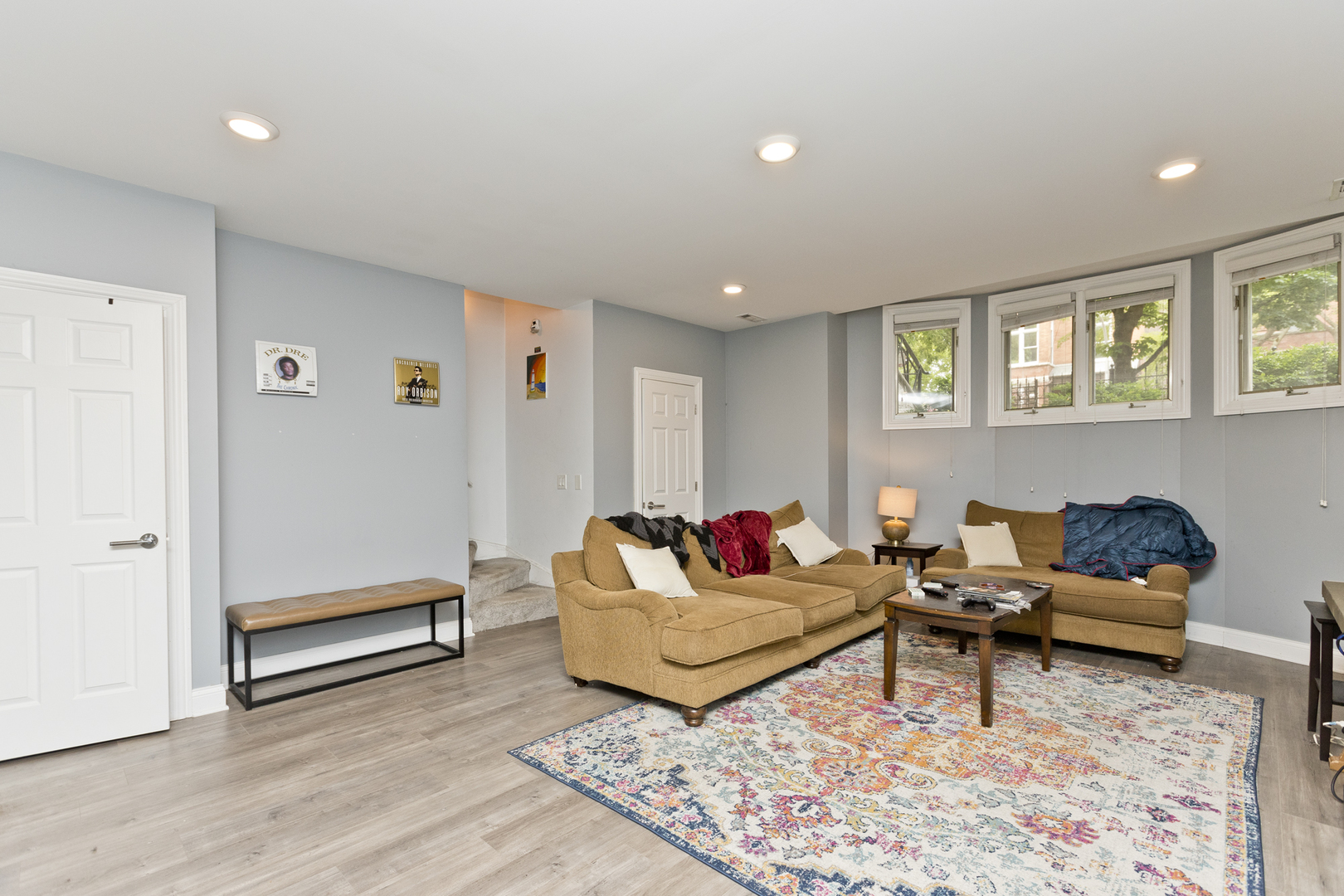 Undisclosed Address Chicago, IL 60614 - Photo 20 of 21 a living room with furniture and a rug