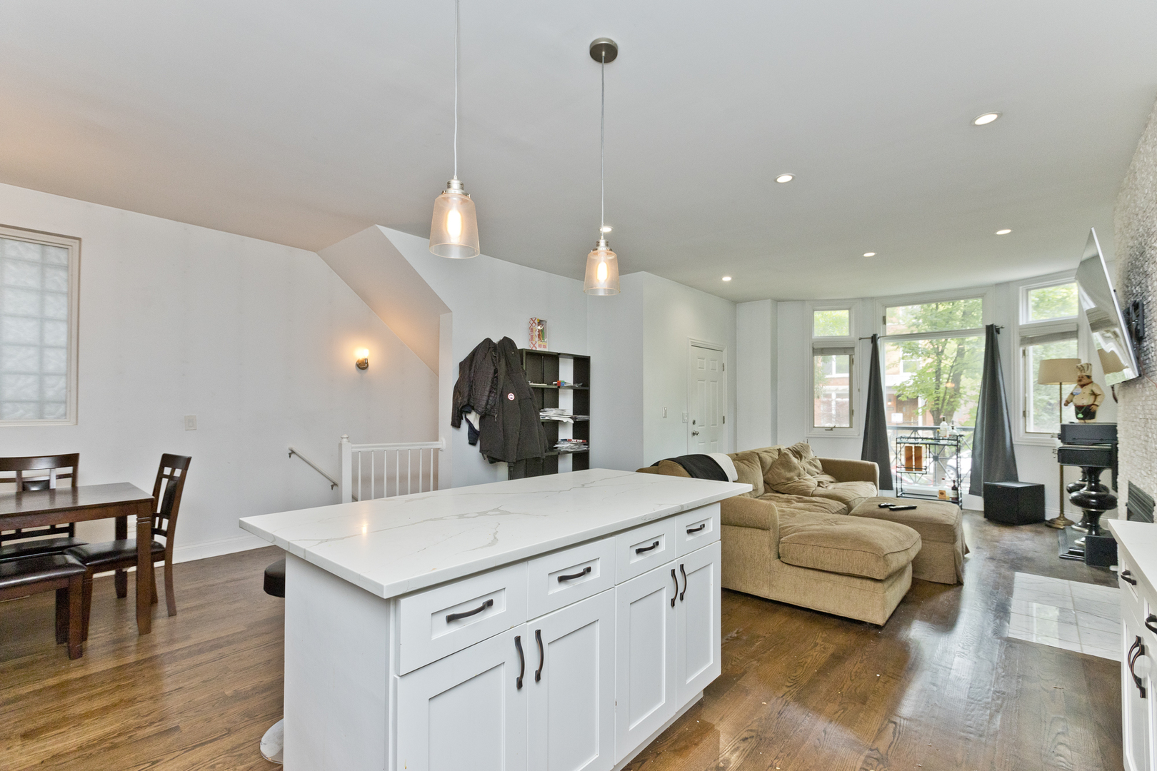 Undisclosed Address Chicago, IL 60614 - Photo 8 of 21 a living room with furniture and a large window