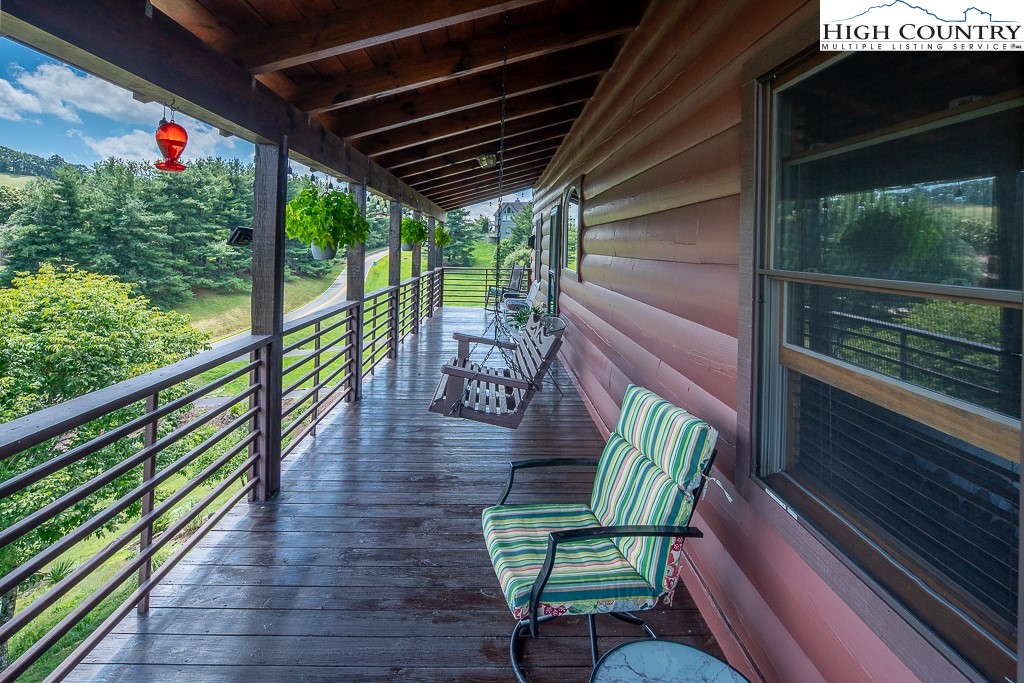 2191 Sorrento Drive Boone, NC 28607 - Photo 20 of 48 a view of two chairs in the balcony