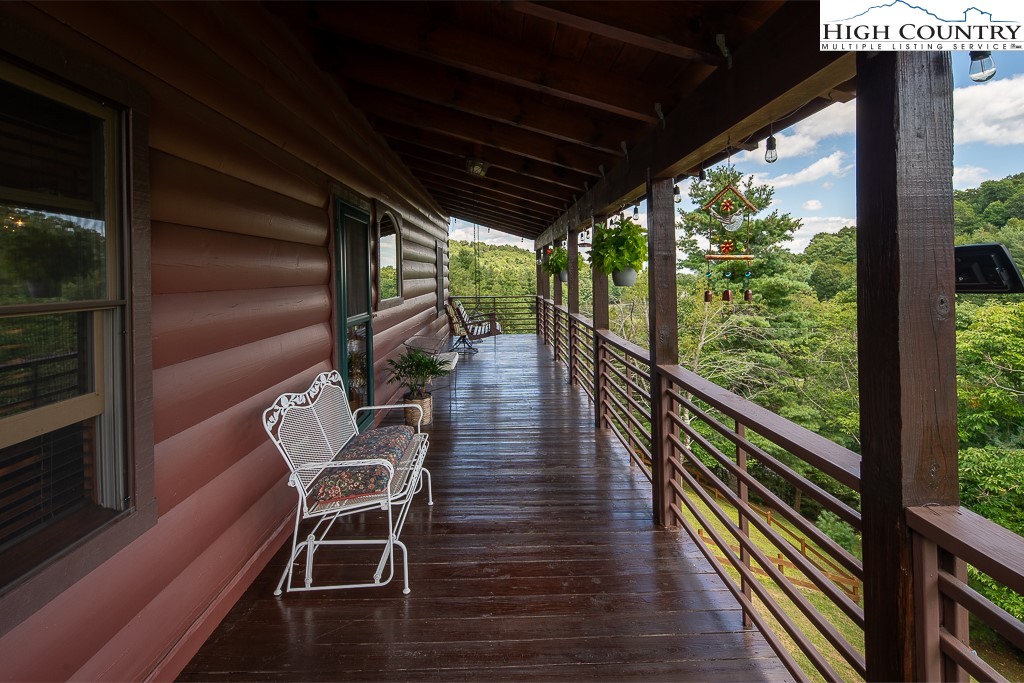 2191 Sorrento Drive Boone, NC 28607 - Photo 22 of 48 a view of a chairs and table in the balcony