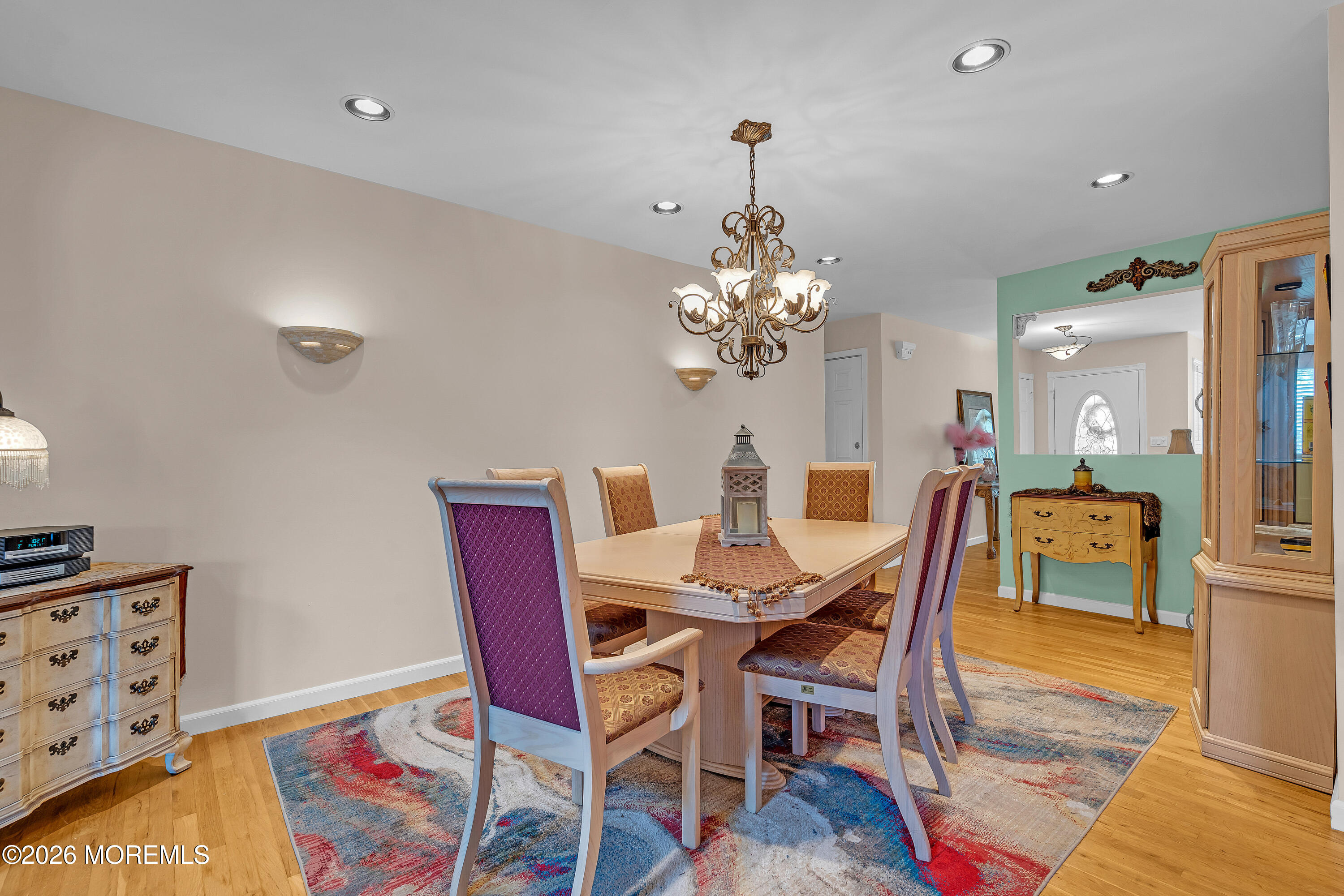 2 Apache Drive Toms River, NJ 08753 - Photo 32 of 75 a view of a dining room with furniture and wooden floor