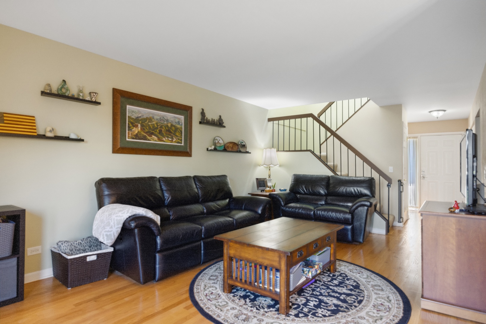 2618 Smith Street Rolling Meadows, IL 60008 - Photo 4 of 27 a living room with furniture and wooden floor