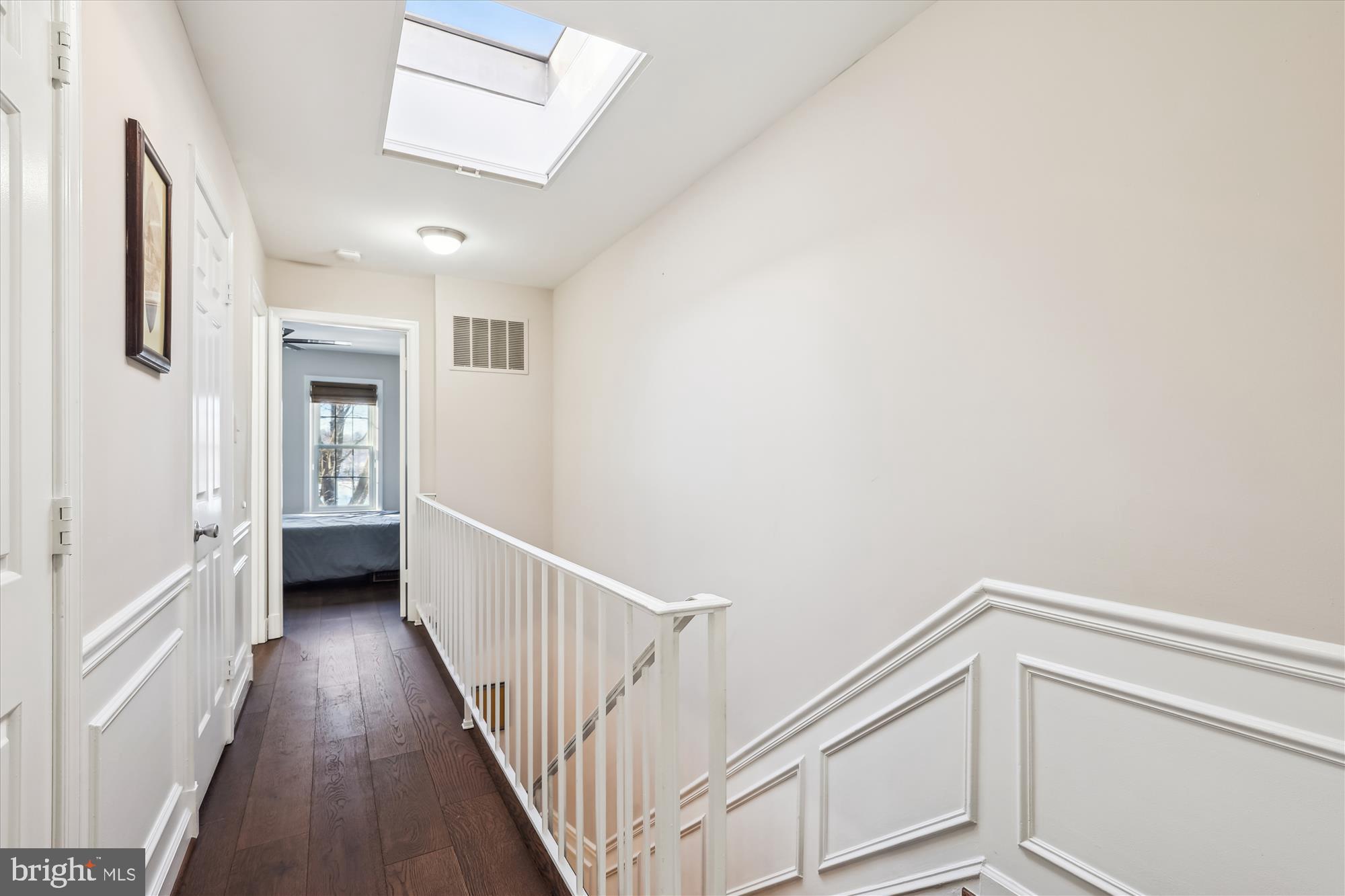 4611 1/2 MacArthur Boulevard Northwest, Unit B Washington, DC 20007 - Photo 27 of 43 a view of a hallway with white walls
