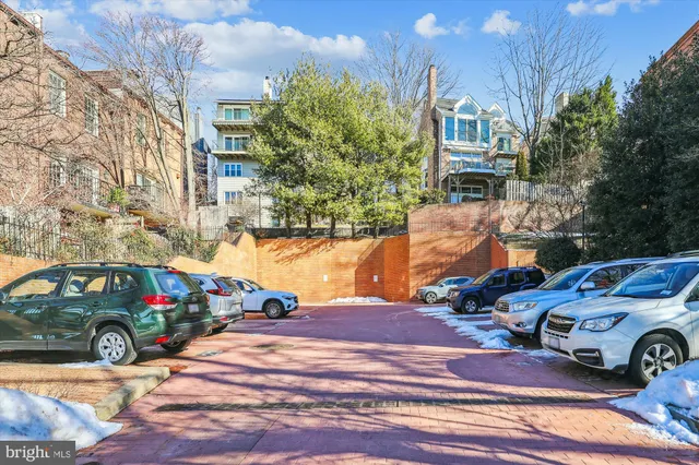 a car parked on the side of a street