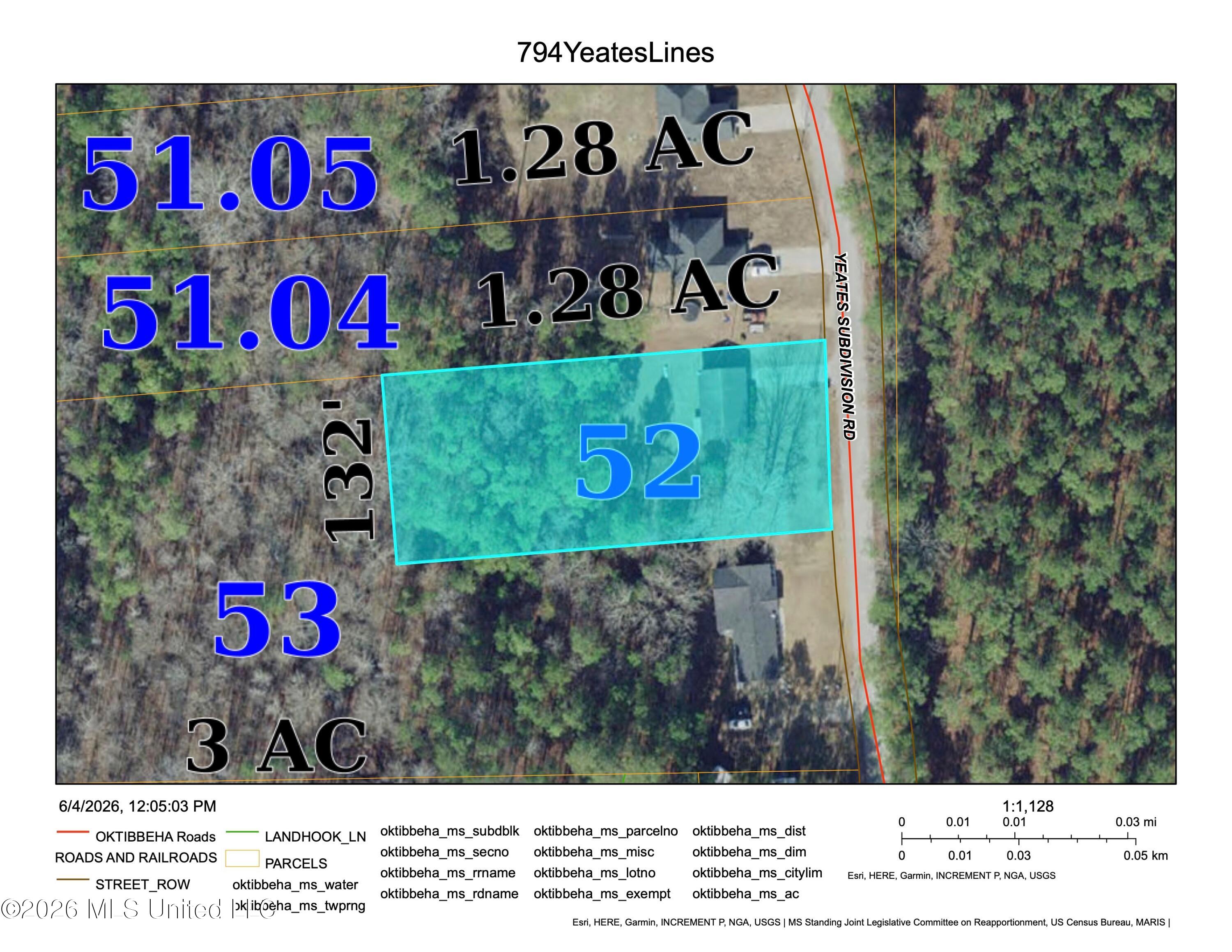 794 Yeates Subdivision Road Starkville, MS 39759 - Photo 17 of 18 794YeatesLines