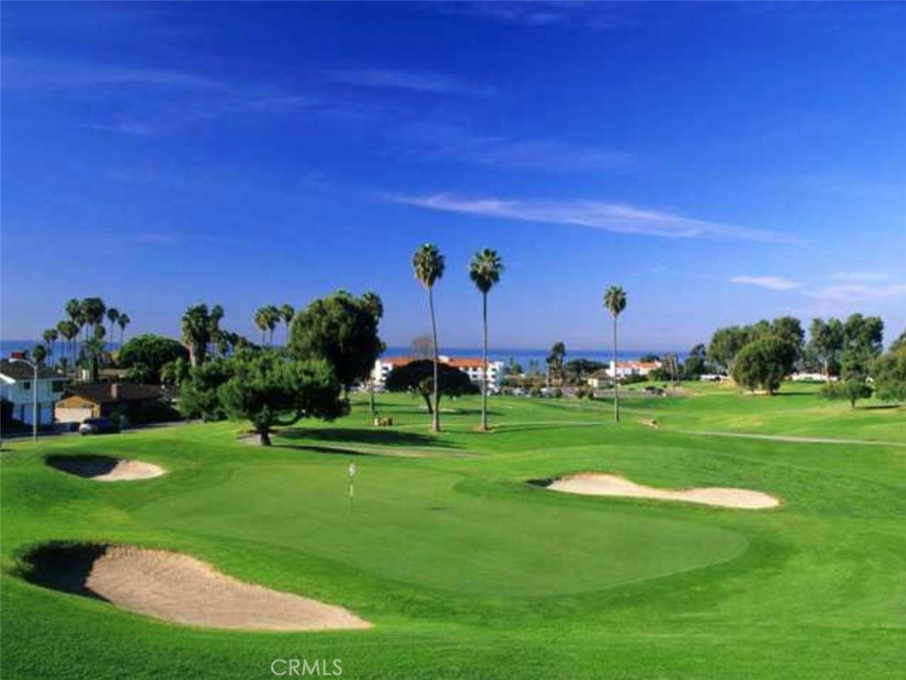 121 Boca De La Playa, Unit 1 San Clemente, CA 92672 - Photo 44 of 47 a view of a golf course with a garden
