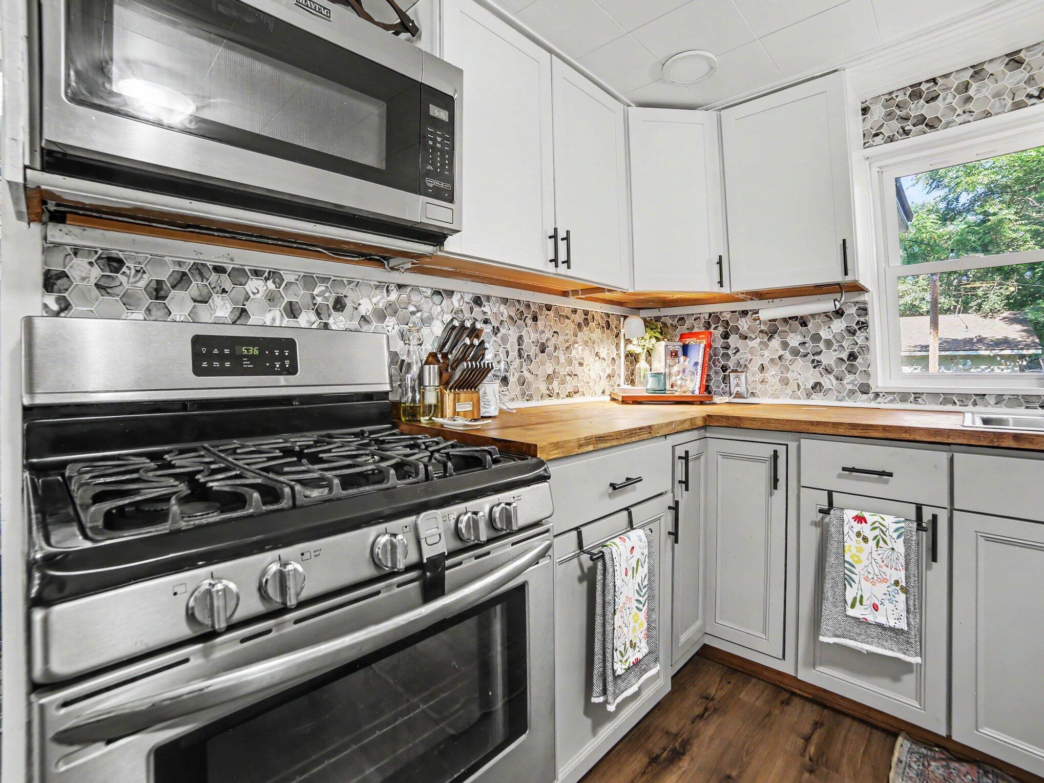 1460 South Mill Iron Road Muskegon, MI 49442 - Photo 13 of 26 Fully Equipped Kitchen