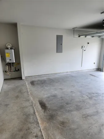 a view of a livingroom with wooden floor