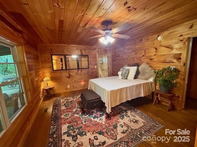 926 Cross Creek Drive Rutherfordton, NC 28139 - Photo 6 of 25 a spacious bedroom with a bed and wooden floor