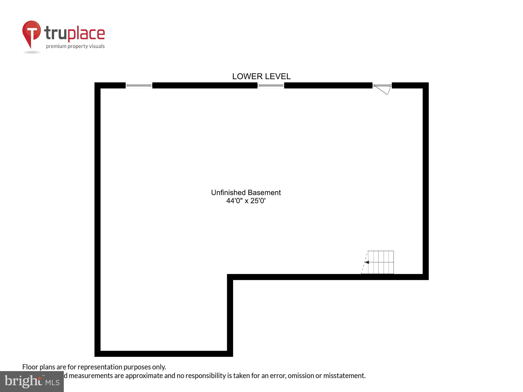 1 Norman Road Culpeper, VA 22701 - Photo 47 of 52 Lower Level (Labels & Measurements)