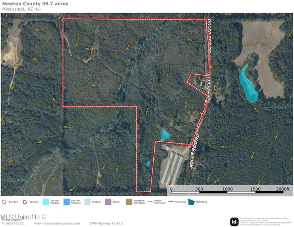$229,310 | Roger Reid Road, Conehatta, MS 39057