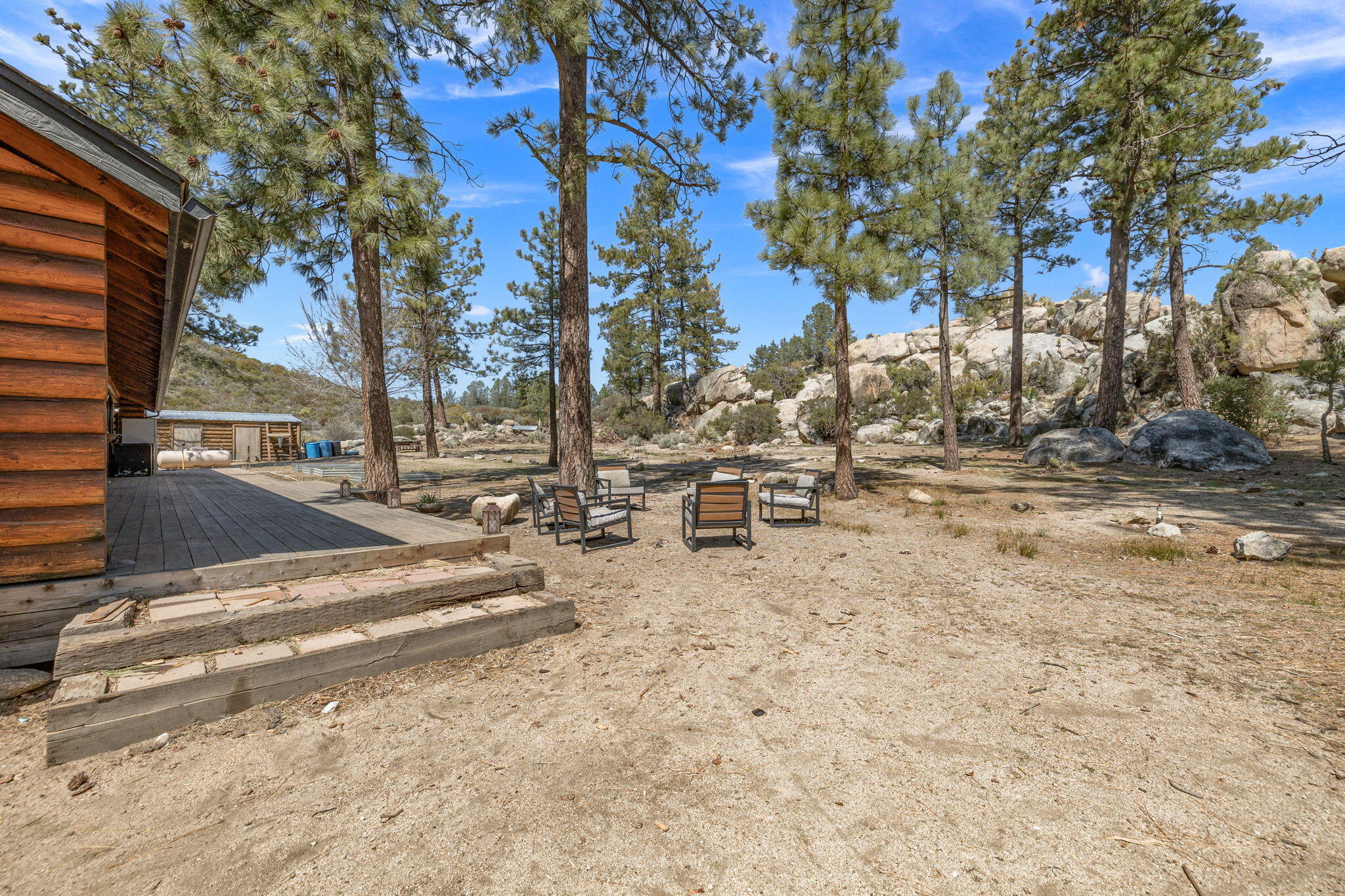 60640 Table Mountain Road Mountain Center, CA 92561 - Photo 36 of 53 a view of road with large trees