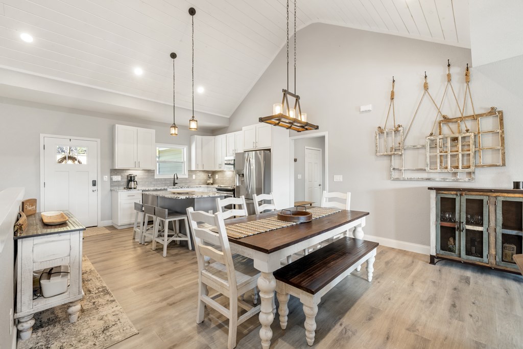 308 Mystic Ridge Blairsville, GA 30512 - Photo 31 of 68 a view of a dining room with furniture window and wooden floor