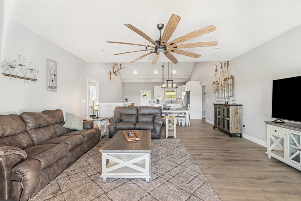 308 Mystic Ridge Blairsville, GA 30512 - Photo 33 of 68 a living room with furniture and a flat screen tv