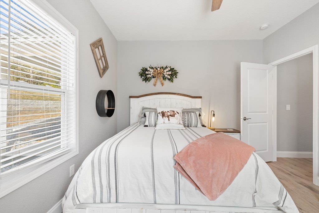 308 Mystic Ridge Blairsville, GA 30512 - Photo 47 of 68 a bedroom with a bed and a window