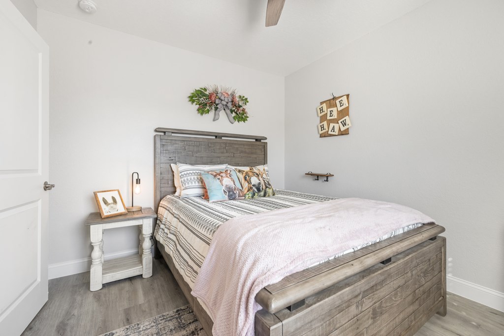 308 Mystic Ridge Blairsville, GA 30512 - Photo 63 of 68 a bedroom with a bed and a painting on the wall