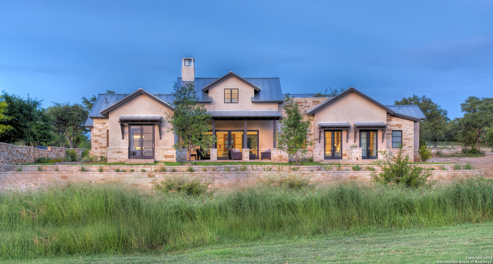 Lot 7 Panther Bend Boerne, TX 78006 - Photo 9 of 20 a front view of a house with a yard