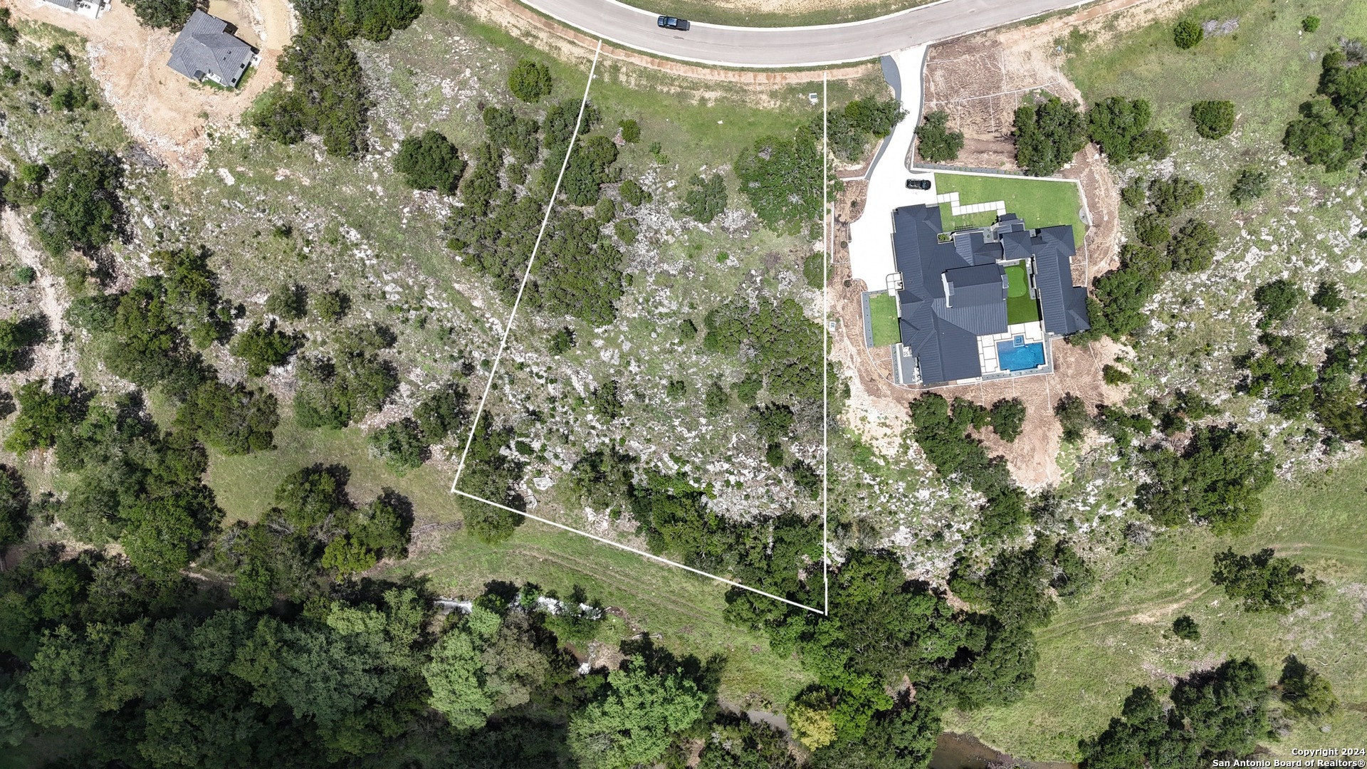 Lot 7 Panther Bend Boerne, TX 78006 - Photo 10 of 20 a aerial view of a house with yard