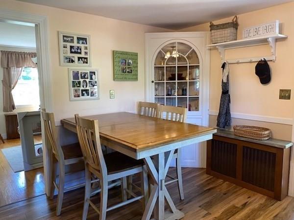 599 Union Street Braintree, MA 02184 - Photo 4 of 17 a view of a dining room with furniture and a window