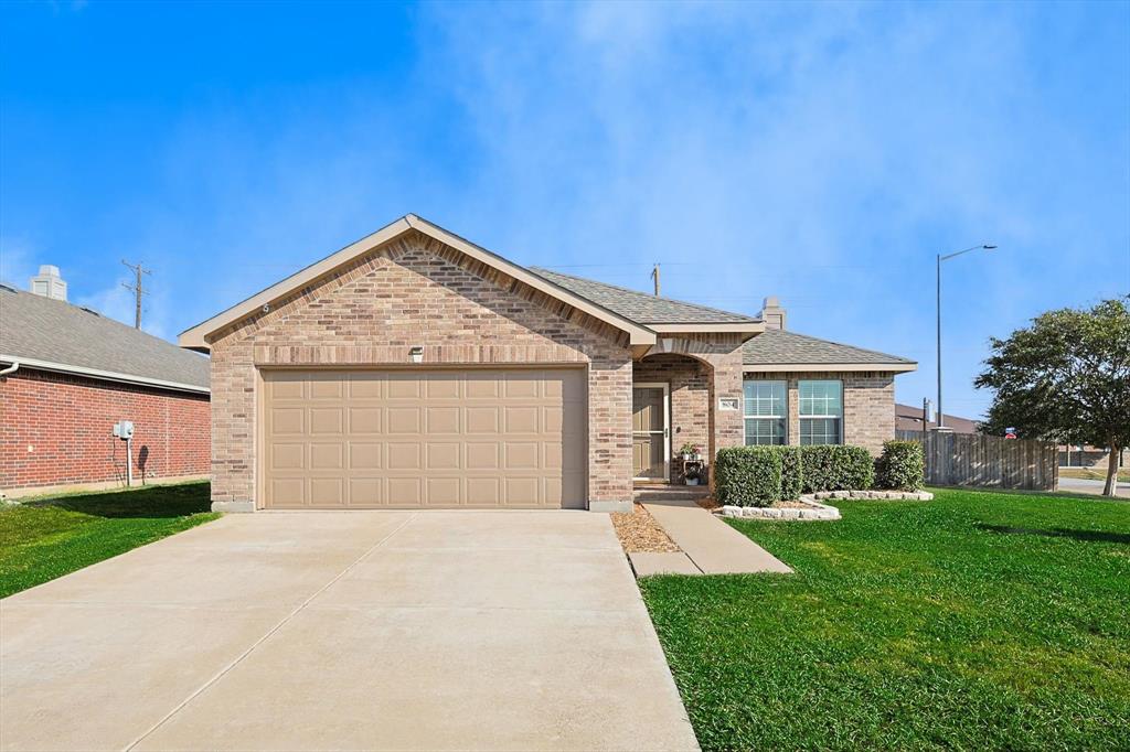 804 White Fields Way Arlington, TX 76002 - Photo 1 of 1 a front view of house with yard and green space
