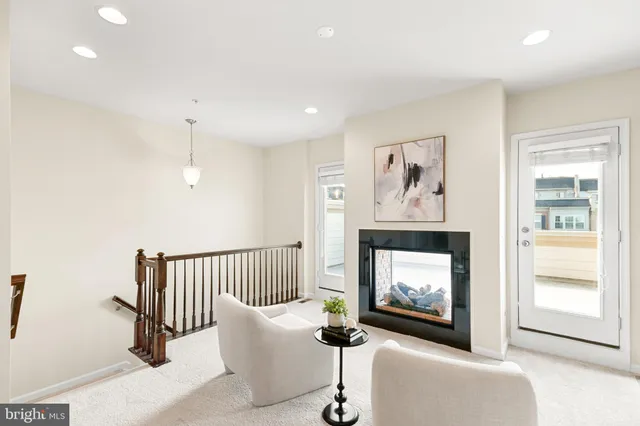 a view of a garden and pathway