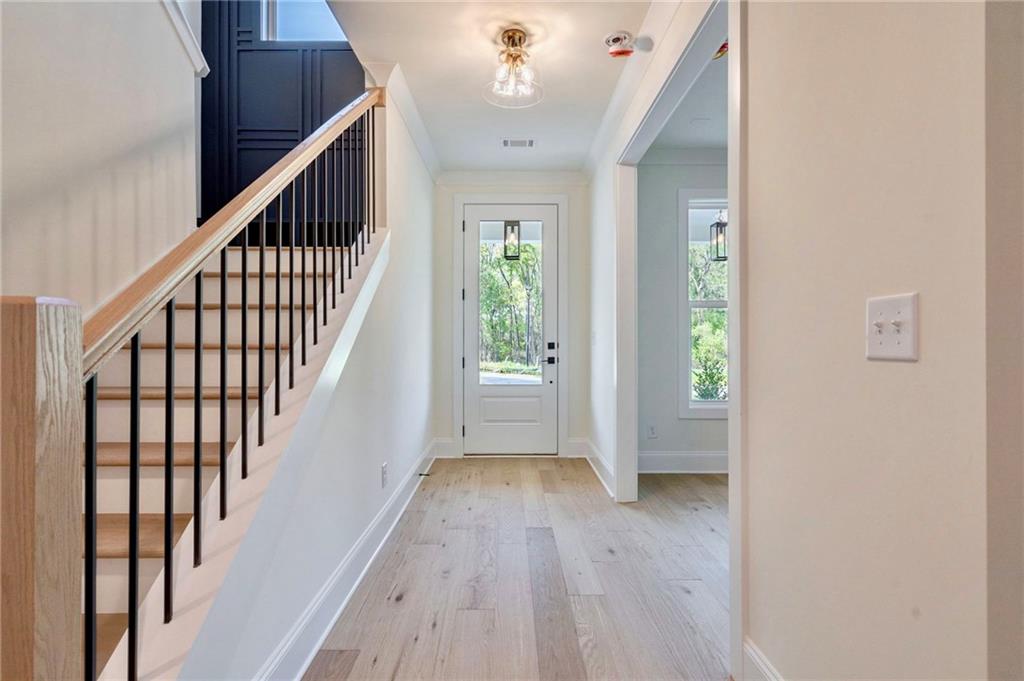 1709 Eastside Parc Street Atlanta, GA 30316 - Photo 4 of 38 a view of an entryway with wooden floor