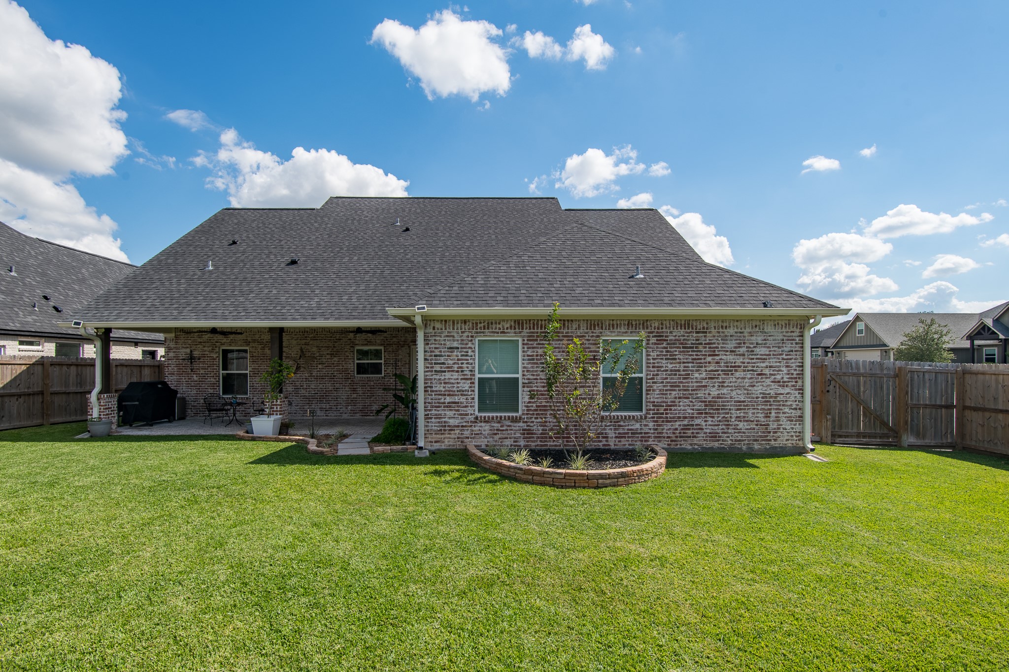 1 Greystone Court Angleton, TX 77515 - Photo 23 of 28 Huge backyard area great for entertaining, adding a pool, or just to enjoy the gorgeous landscaping