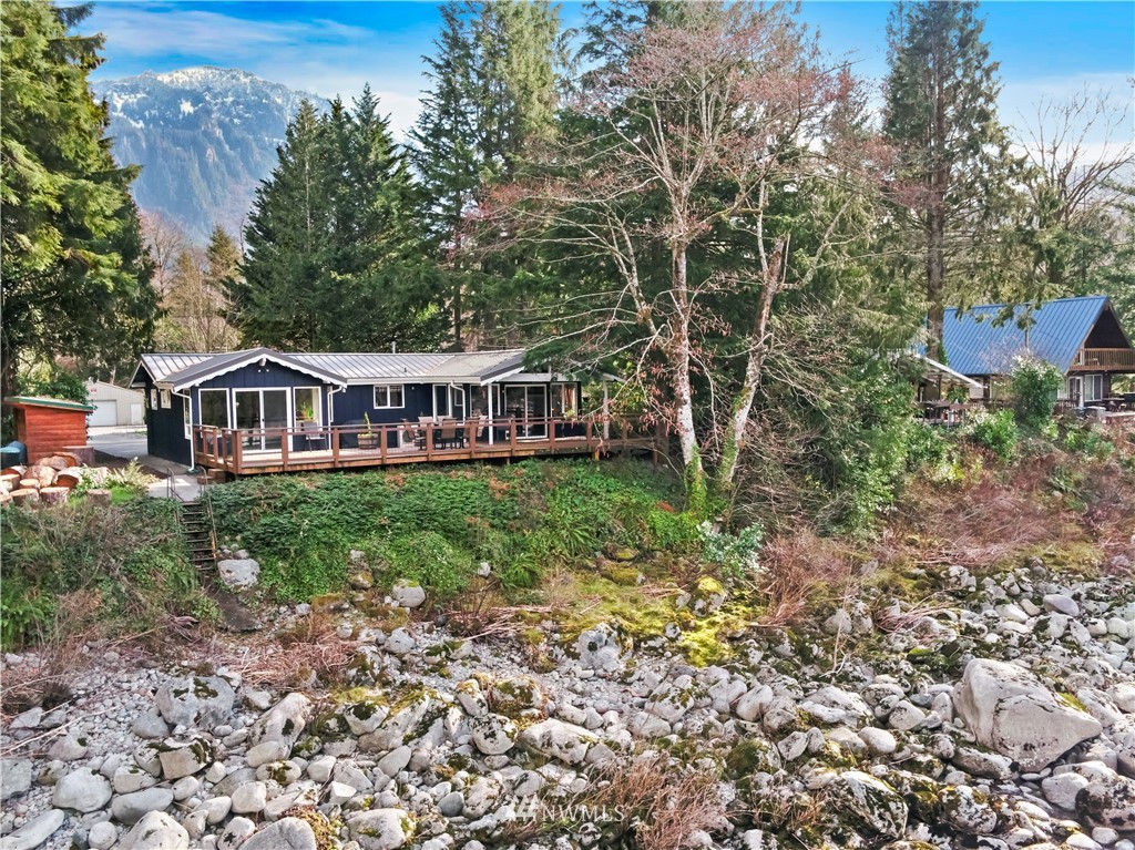 43825 Fir Road Gold Bar, WA 98251 - Photo 33 of 35 a view of a house with a yard