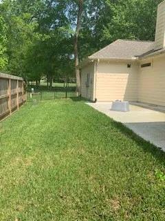 a view of outdoor space and yard
