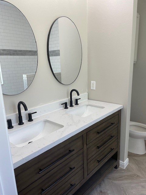3411 Country Club Boulevard Montgomery, TX 77356 - Photo 8 of 19 a bathroom with a sink and a mirror