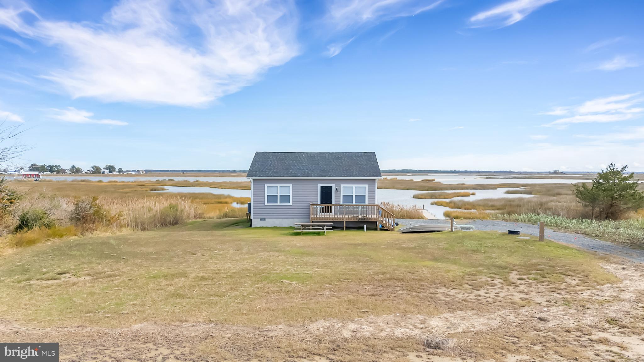 a view of a ocean with city
