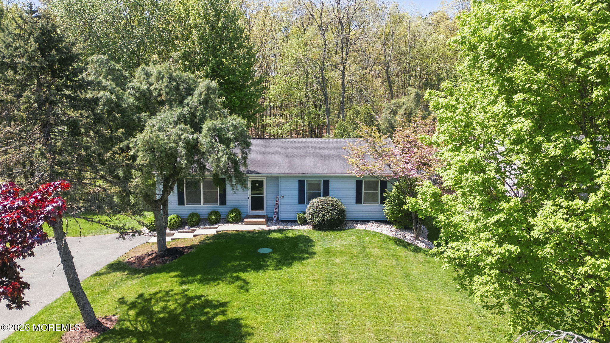 356 Leesville Road Jackson, NJ 08527 - Photo 6 of 46 a view of a house with garden and a tree