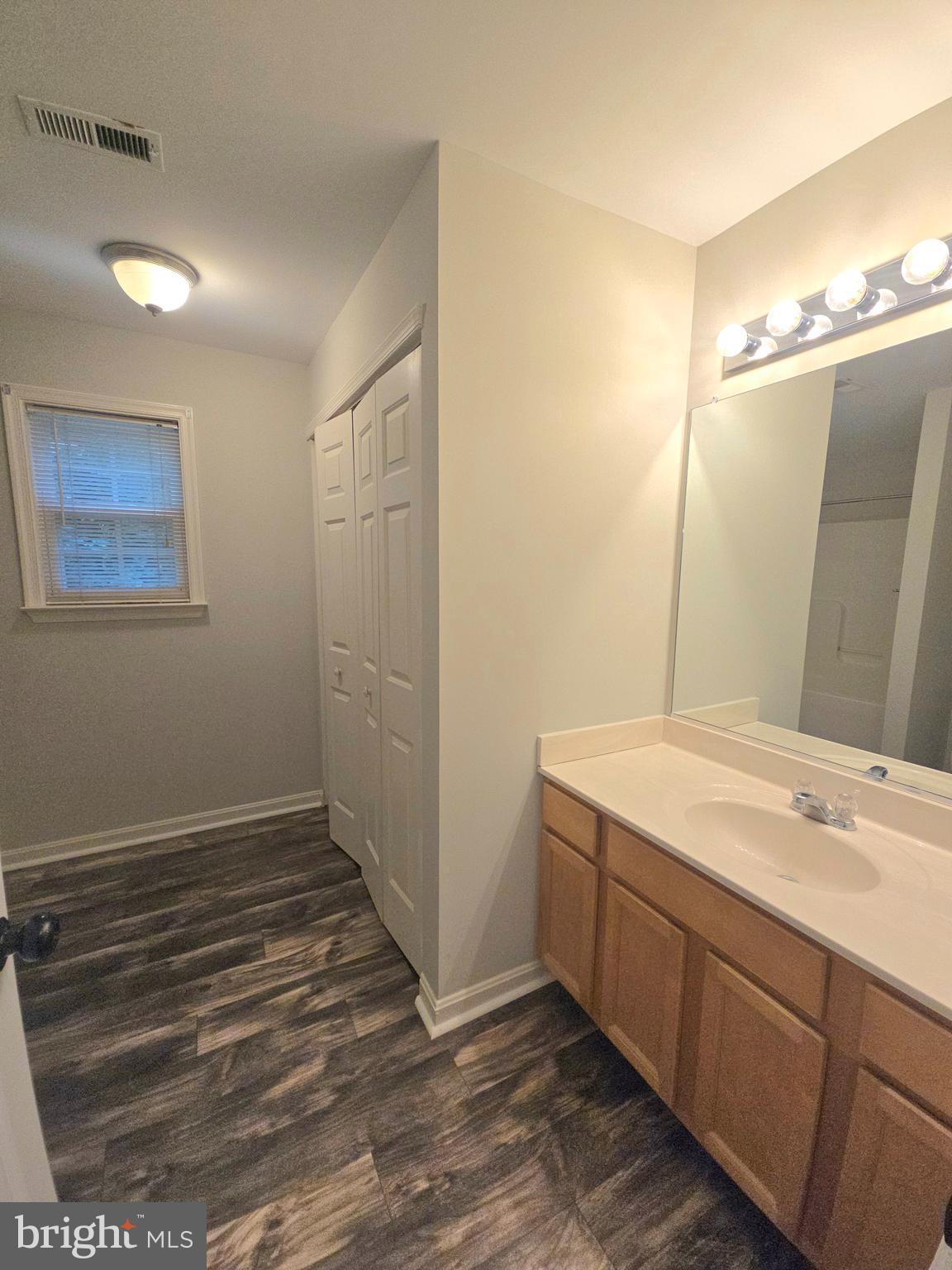 3605 Burton Road Bumpass, VA 23024 - Photo 34 of 44 a bathroom with a sink and a mirror