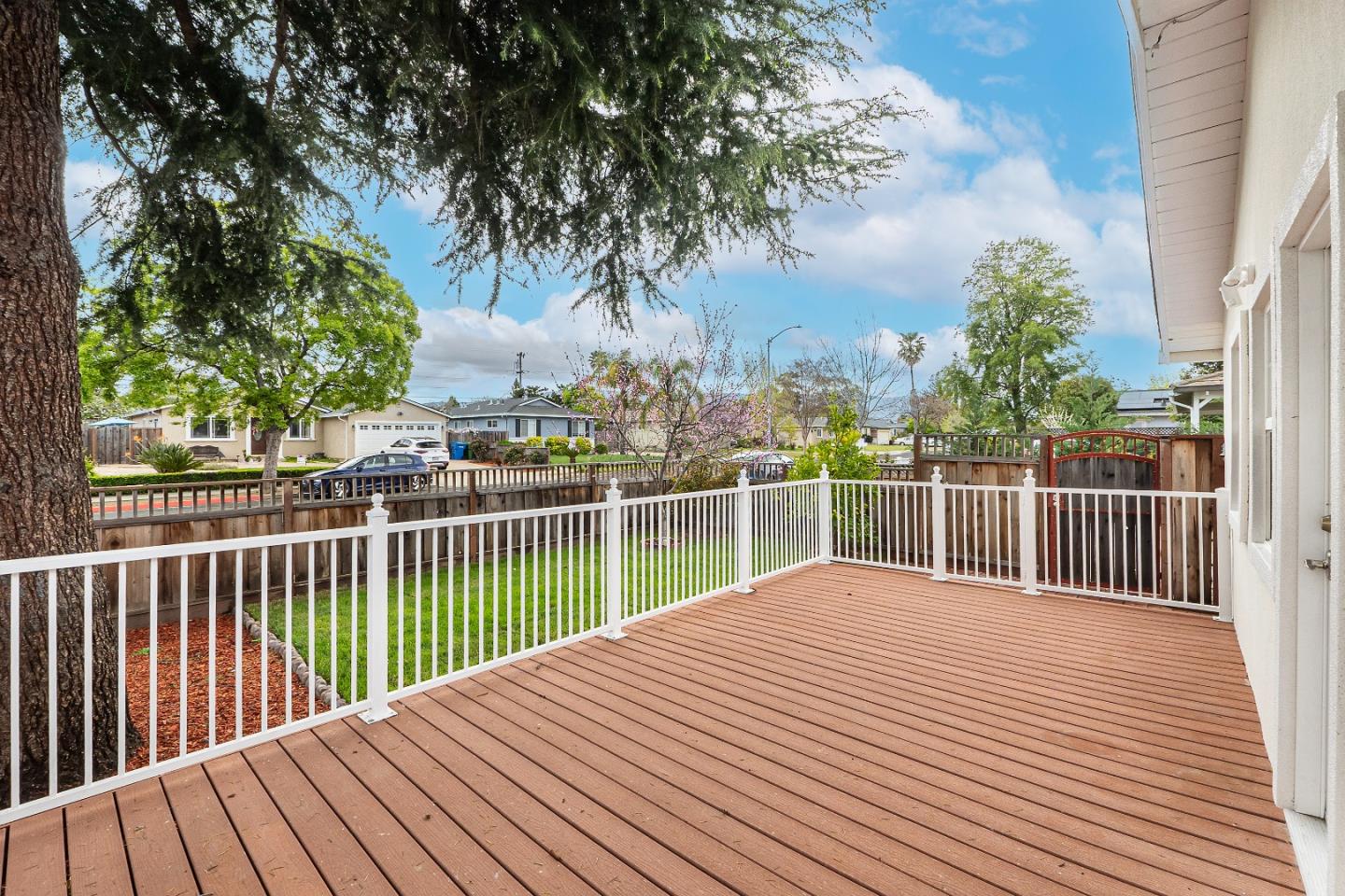 983 Smith Avenue Campbell, CA 95008 - Photo 41 of 57 a view of balcony with wooden floor and fence