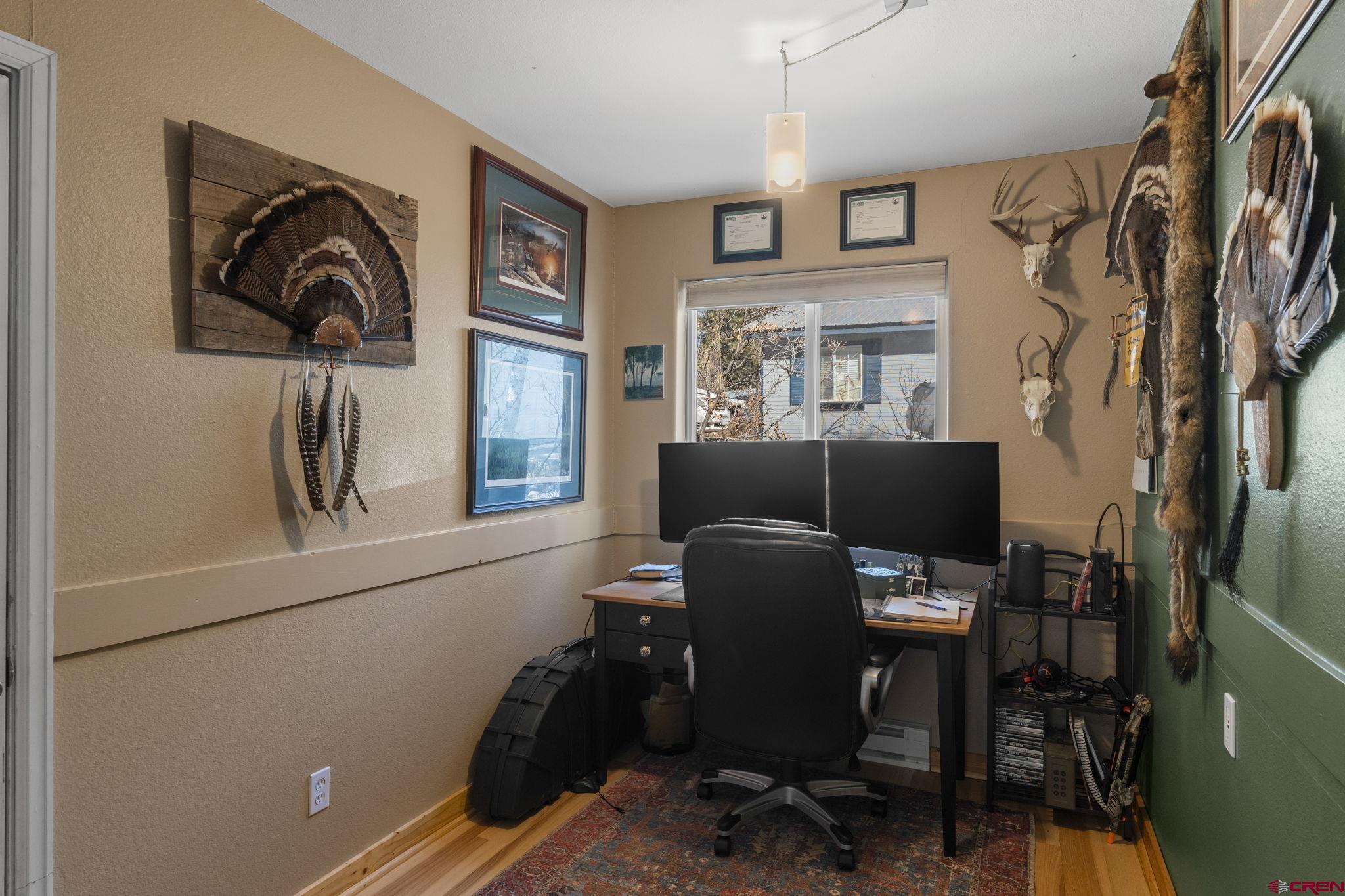 31 Valley View Way Durango, CO 81303 - Photo 21 of 29 a view of a workspace with furniture and a window