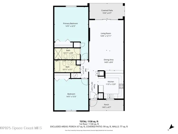 $449,900 | 5350 Ocean Beach Boulevard, Unit 102, Cocoa Beach, FL 32931