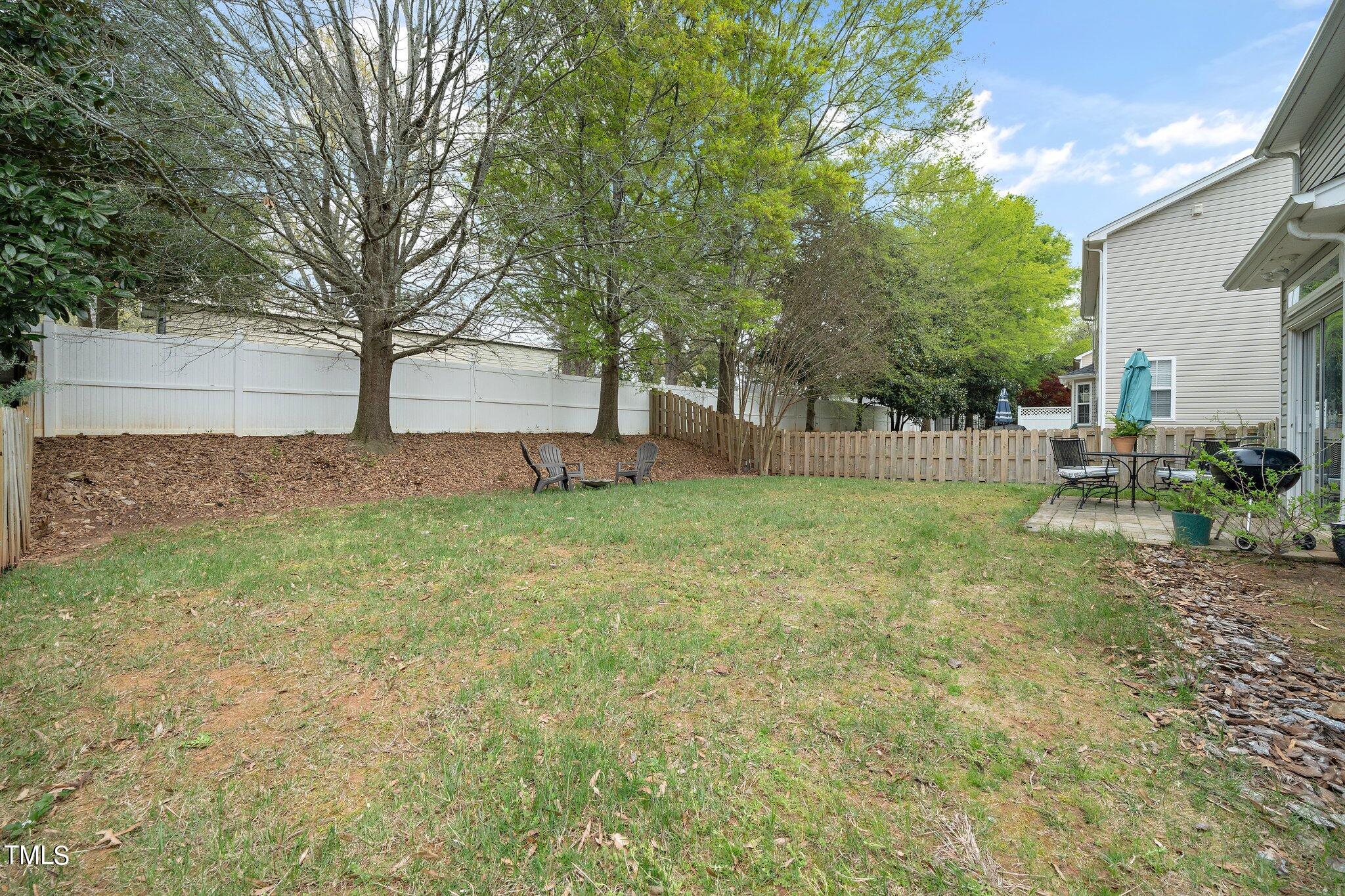 120 Solheim Lane Raleigh, NC 27603 - Photo 21 of 26 a view of backyard with outdoor space