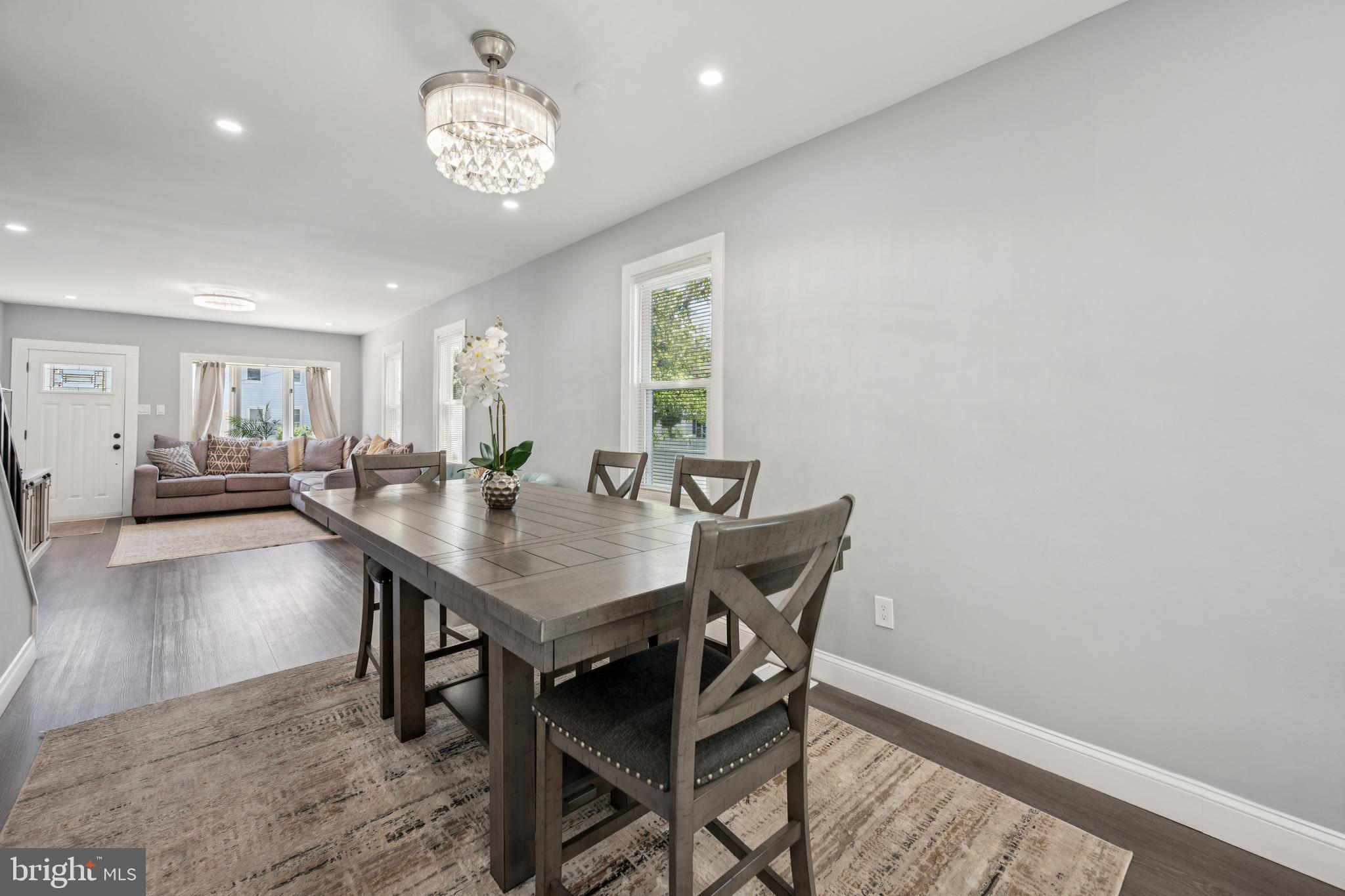 259 Hooker Street Riverside, NJ 08075 - Photo 9 of 25 a view of a dining room with furniture and wooden floor
