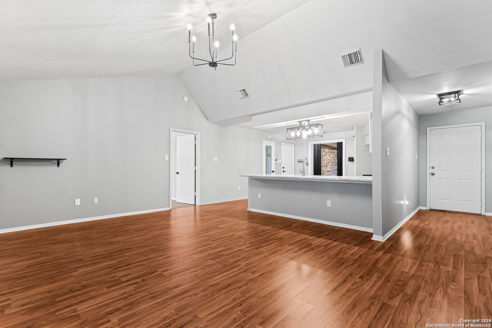 162 Canyon View Court Spring Branch, TX 78070 - Photo 15 of 44 a view of a room with wooden floor