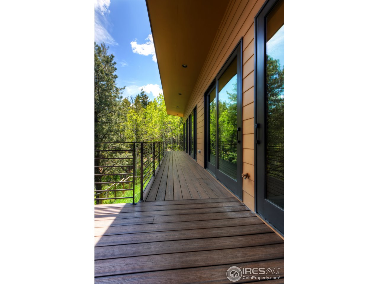 153 Brook Road Boulder, CO 80302 - Photo 22 of 25 a view of a floor with wooden floor